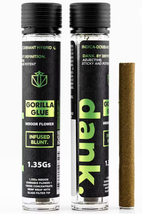 DANK - INFUSED PRE-ROLL BLUNT - GORILLA GLUE