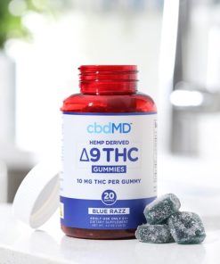 Delta 9 Thc Gummies Cherry And Blue Razz – 10 Mg Thc And 50 Mg Cbd - Blue Razz